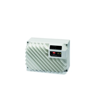 134X5924 DANFOSS DRIVES Distributed frequency converter VLT FCD 302 0.37 kW / 0.5 HP, 380-480VAC Distributed frequency converter VLT FCD 302 0.37 kW / 0.5 HP, 380-480VAC (three-phase), Standard White IP66/NEMA4X, RFI Class A1/C2, chopper brake + mechanica