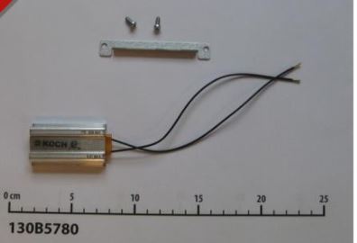 130B5780 DANFOSS DRIVES Brake resistor 350 Ohm, 10W / 100%