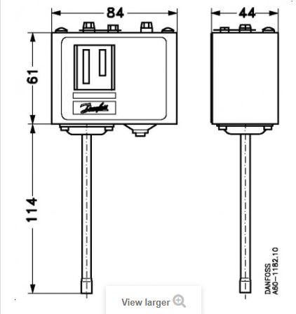060-117966 DANFOSS REFRIGERATION Pressure switch