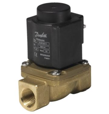 EV225B, Servo-operated 2/2-way solenoid valves for steam